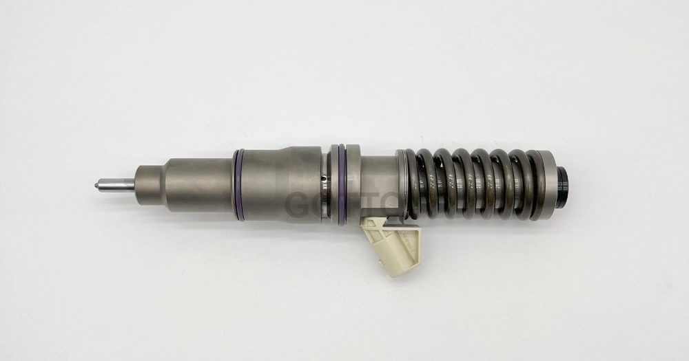 Bench testing the Delphi E3 20430583 Electronic Unit Injector for Volvo D12 engines