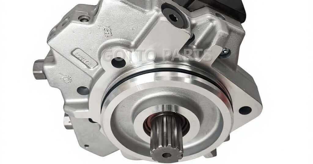 Dynamic bench testing of the Bosch 0445020277 high-pressure fuel pump for MAN TGS and TGX