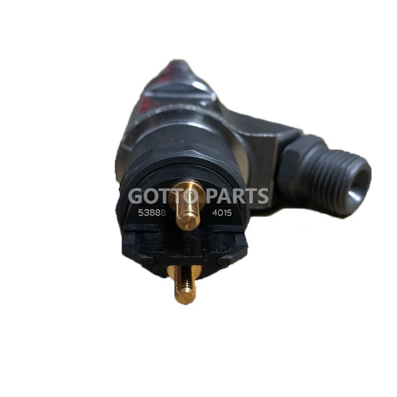 0445124015 aftermarket common rail injector pre calibrated on dci test bench for precise agricultural fuel delivery